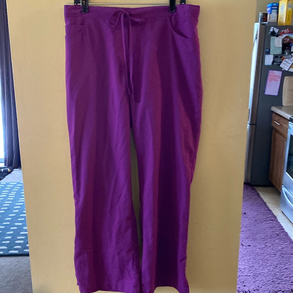 Purple Scrub Pants